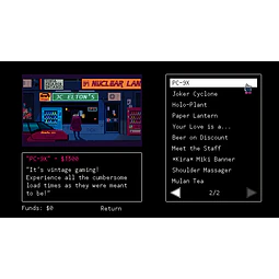 VA-11 HALL-A: CYBERPUNK BARTENDER ACTION STEAM KEY GLOBAL