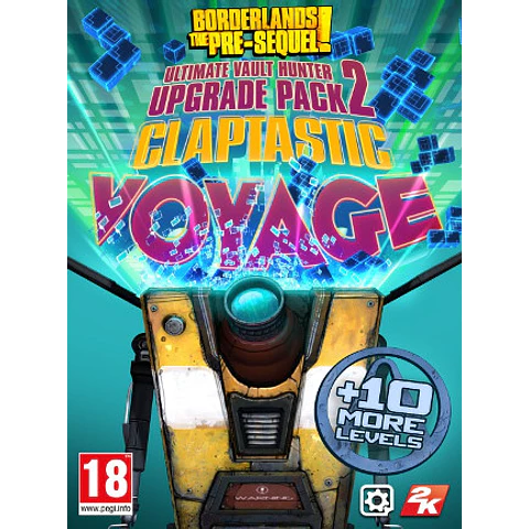 BORDERLANDS: THE PRE-SEQUEL - CLAPTASTIC VOYAGE AND ULTIMATE VAULT HUNTER UPGRADE PACK 2 STEAM KEY GLOBAL