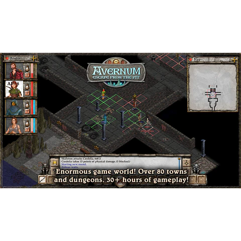 AVERNUM: ESCAPE FROM THE PIT STEAM KEY GLOBAL