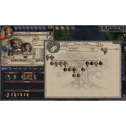 CRUSADER KINGS II - DYNASTY SHIELDS STEAM KEY GLOBAL