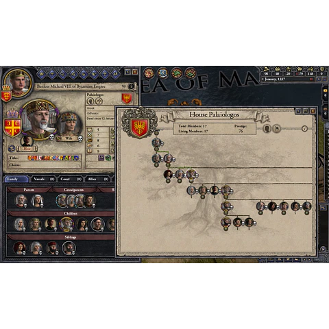 CRUSADER KINGS II - DYNASTY SHIELDS STEAM KEY GLOBAL