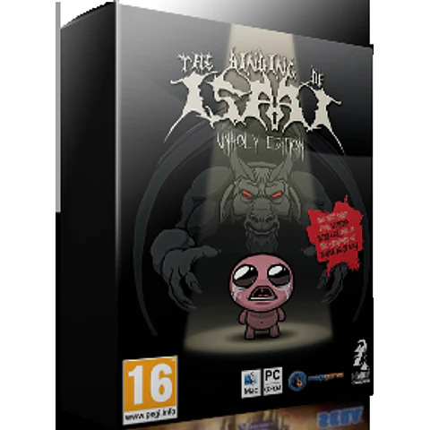 THE BINDING OF ISAAC UNHOLY EDITION + WRATH OF LAMB STEAM KEY GLOBAL
