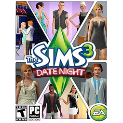 THE SIMS 3 DATE NIGHT KEY GLOBAL