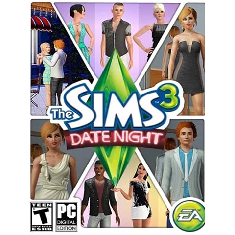 THE SIMS 3 DATE NIGHT KEY GLOBAL
