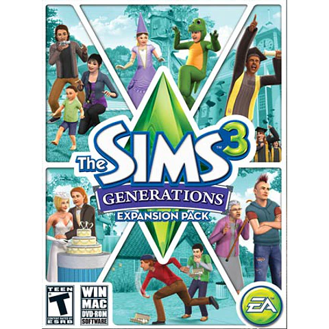 THE SIMS 3: GENERATIONS ORIGIN KEY GLOBAL
