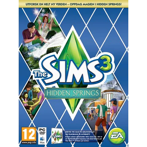 THE SIMS 3: HIDDEN SPRINGS KEY GLOBAL