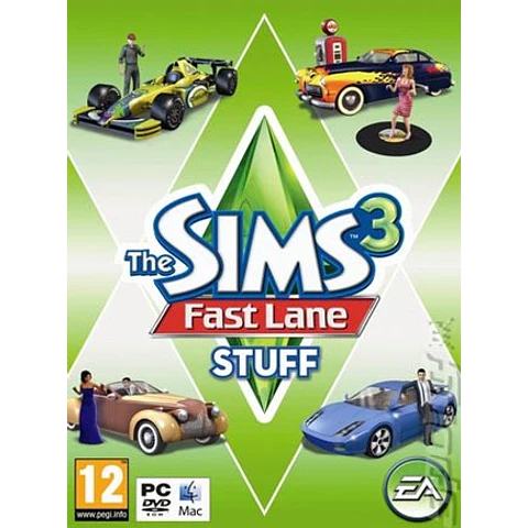 THE SIMS 3 FAST LANE STUFF ORIGIN KEY GLOBAL