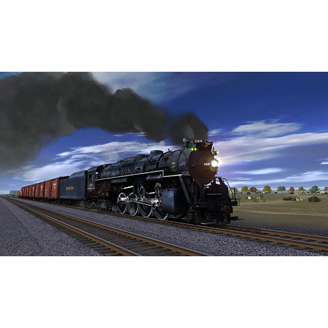 TRAINZ SIMULATOR : NICKEL PLATE HIGH SPEED FREIGHT SET STEAM KEY GLOBAL