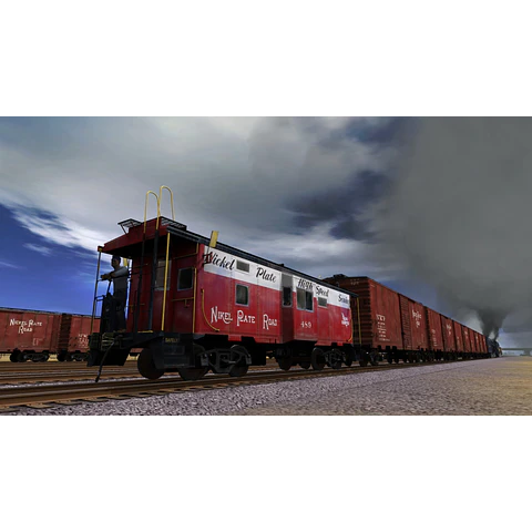 TRAINZ SIMULATOR : NICKEL PLATE HIGH SPEED FREIGHT SET STEAM KEY GLOBAL