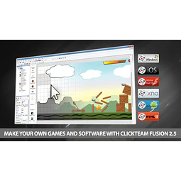 CLICKTEAM FUSION 2.5 - HTML5 EXPORTER STEAM KEY GLOBAL