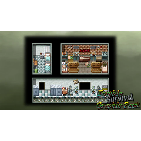RPG MAKER: ZOMBIE SURVIVAL GRAPHIC PACK STEAM KEY GLOBAL