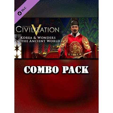 SID MEIER'S CIVILIZATION V: KOREA AND WONDERS OF THE ANCIENT WORLD - COMBO PACK STEAM KEY GLOBAL