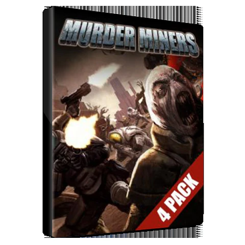 MURDER MINERS 4-PACK STEAM KEY GLOBAL