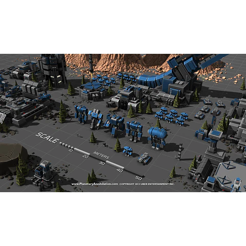 PLANETARY ANNIHILATION - DIGITAL DELUXE COMMANDER BUNDLE STEAM KEY GLOBAL