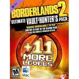 BORDERLANDS 2 - ULTIMATE VAULT HUNTERS UPGRADE PACK STEAM KEY GLOBAL