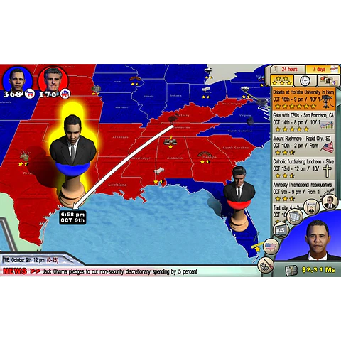 THE RACE FOR THE WHITE HOUSE STEAM KEY GLOBAL