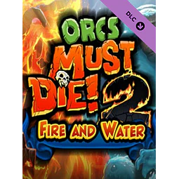 ORCS MUST DIE! 2 - FIRE AND WATER BOOSTER PACK (PC) - STEAM KEY - GLOBAL
