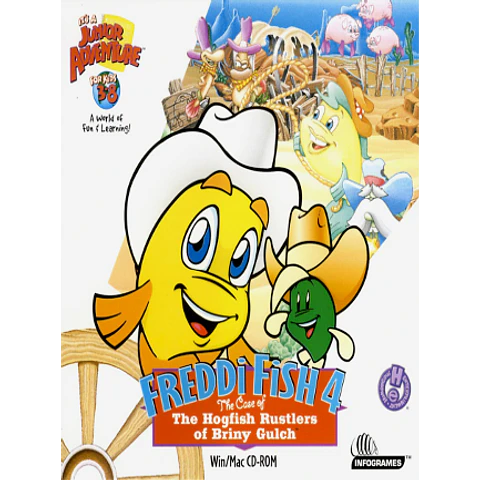 FREDDI FISH 4: THE CASE OF THE HOGFISH RUSTLERS OF BRINY GULCH STEAM KEY GLOBAL