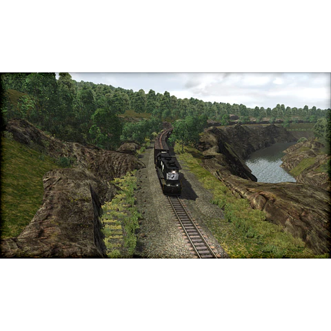 TRAIN SIMULATOR: NORFOLK SOUTHERN GP38-2 HIGH HOOD LOCO STEAM KEY GLOBAL