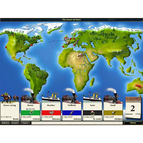 THE GREAT ART RACE (PC) - STEAM KEY - GLOBAL