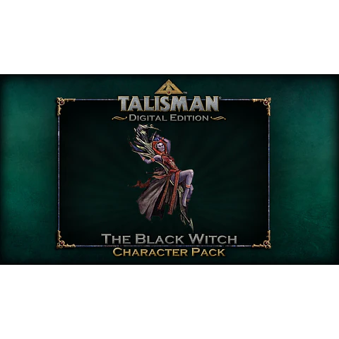 TALISMAN: DIGITAL EDITION - BLACK WITCH CHARACTER PACK STEAM KEY GLOBAL