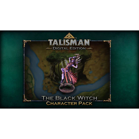 TALISMAN: DIGITAL EDITION - BLACK WITCH CHARACTER PACK STEAM KEY GLOBAL