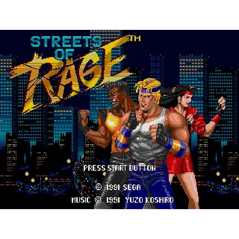STREETS OF RAGE STEAM KEY GLOBAL