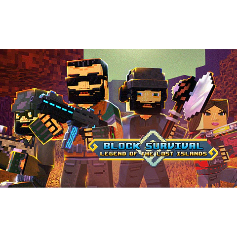 BLOCK SURVIVAL: LEGEND OF THE LOST ISLANDS STEAM KEY GLOBAL