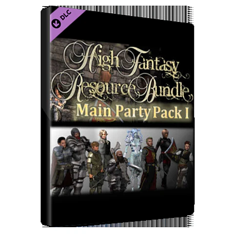 RPG MAKER: HIGH FANTASY MAIN PARTY PACK 1 STEAM KEY GLOBAL