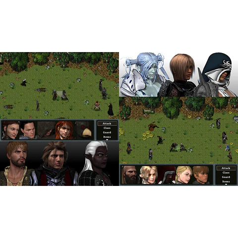 RPG MAKER: HIGH FANTASY MAIN PARTY PACK 1 STEAM KEY GLOBAL