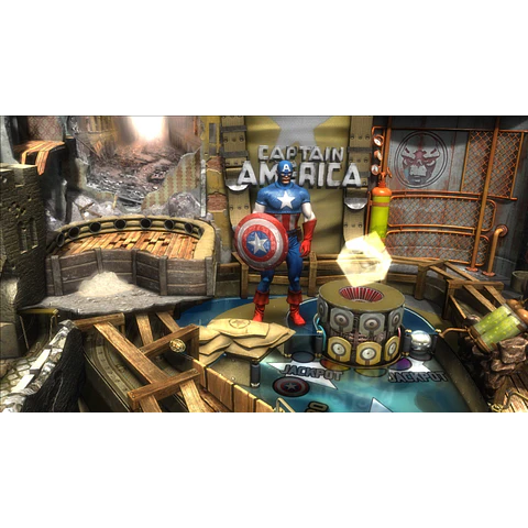 PINBALL FX2 - CAPTAIN AMERICA TABLE STEAM KEY GLOBAL