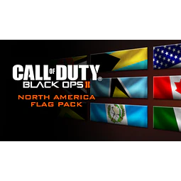 CALL OF DUTY: BLACK OPS II - NORTH AMERICAN FLAGS OF THE WORLD CALLING CARD PACK STEAM KEY GLOBAL