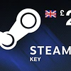 STEAM GIFT CARD 25 GBP STEAM KEY - FOR GBP CURRENCY ONLY