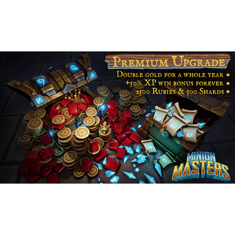 MINION MASTERS + PREMIUM UPGRADE STEAM KEY GLOBAL