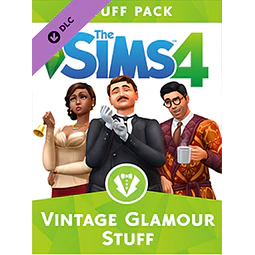 THE SIMS 4: VINTAGE GLAMOUR STUFF ORIGIN KEY GLOBAL