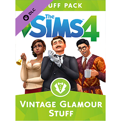 THE SIMS 4: VINTAGE GLAMOUR STUFF ORIGIN KEY GLOBAL