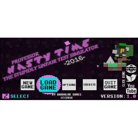 PROFESSOR NASTY TIME: THE STUPIDLY UNFAIR TEST SIMULATOR 2016 STEAM KEY GLOBAL