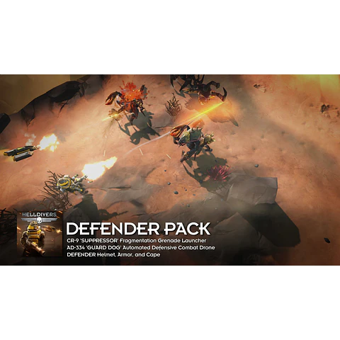 HELLDIVERS - DEFENDERS PACK STEAM KEY GLOBAL