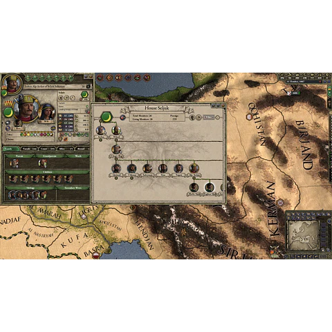CRUSADER KINGS II - TURKISH PORTRAITS STEAM KEY GLOBAL