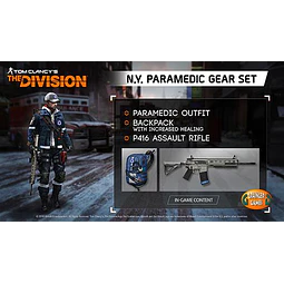 TOM CLANCY'S THE DIVISION - N.Y. PARAMEDIC GEAR SET XBOX LIVE KEY GLOBAL