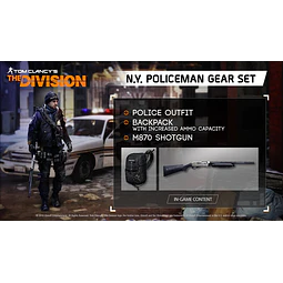 TOM CLANCY'S THE DIVISION - N.Y. POLICEMAN GEAR SET XBOX LIVE KEY GLOBAL