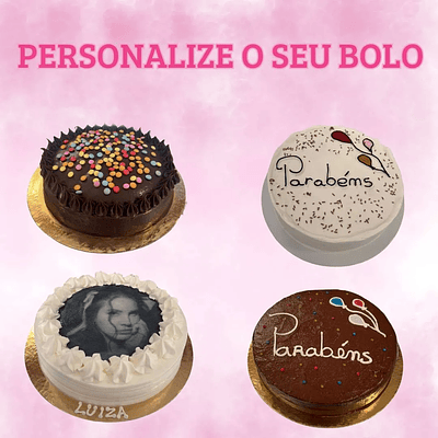 Bolo Personalizável