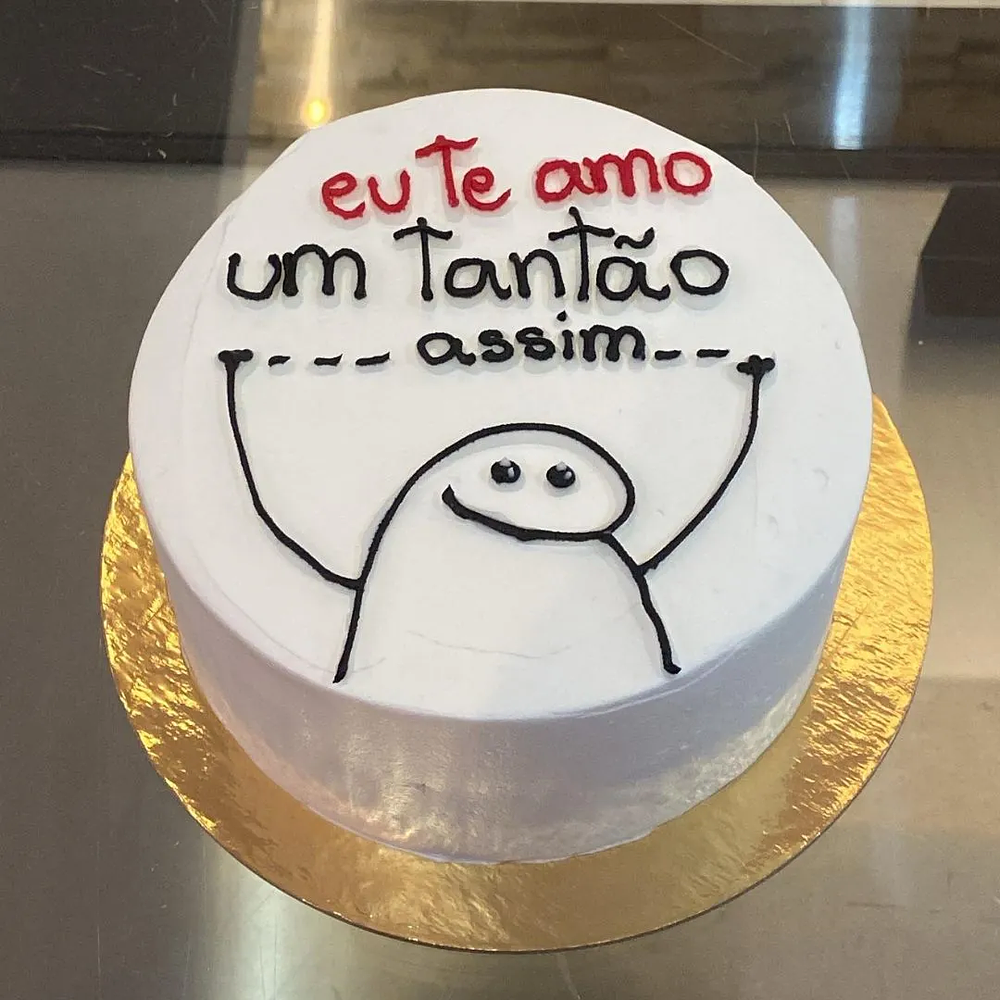 Bento Cake Dia dos Namorados