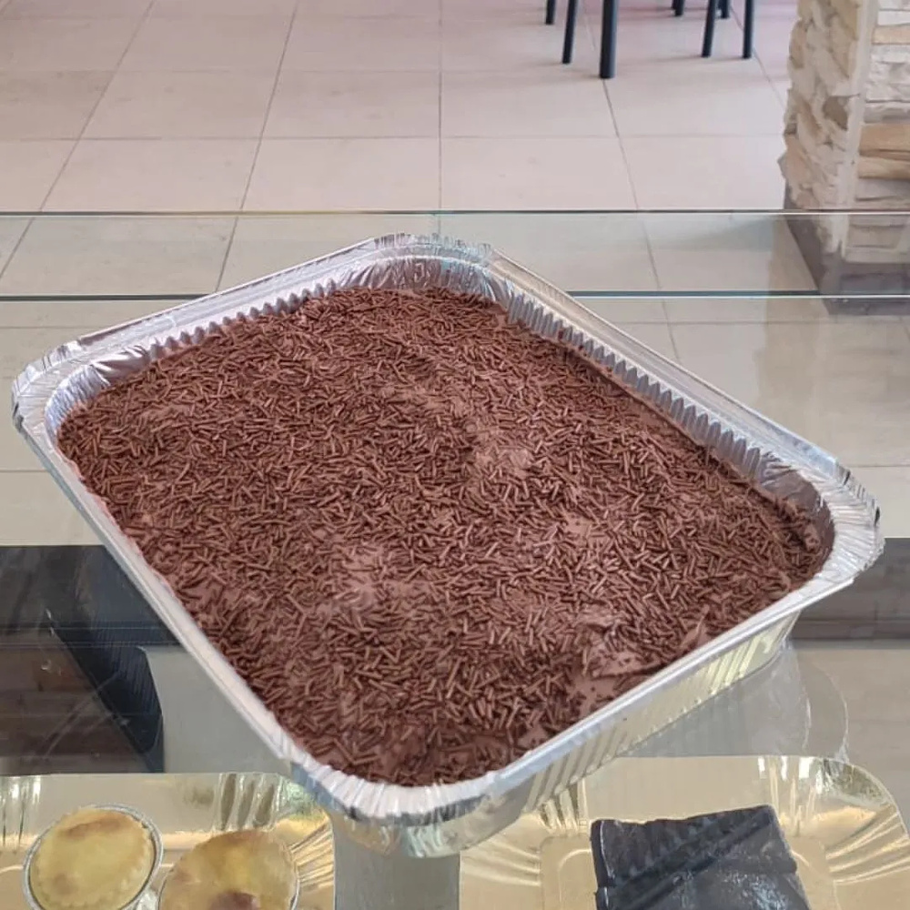 Tabuleiro de Profiteroles C/Nata e Chocolate