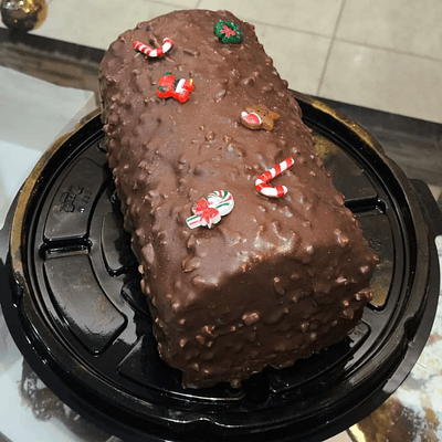 Tronco de Chocolate Crocante 