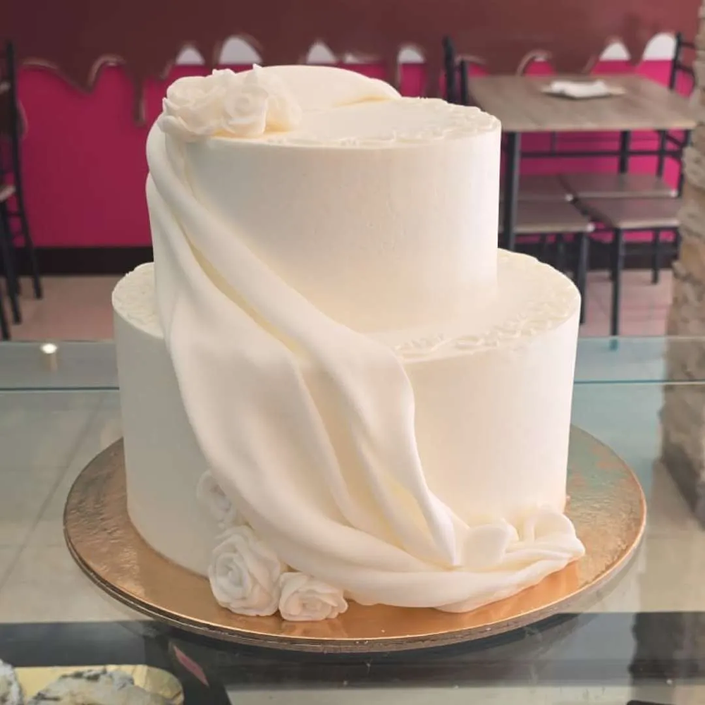 Bolo Véu de Noiva