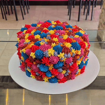 Bolo Colorido 