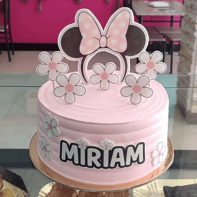 Bolo Aniversário Minnie 7