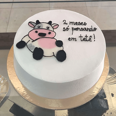 Bolo Mêsversário Vaquinha