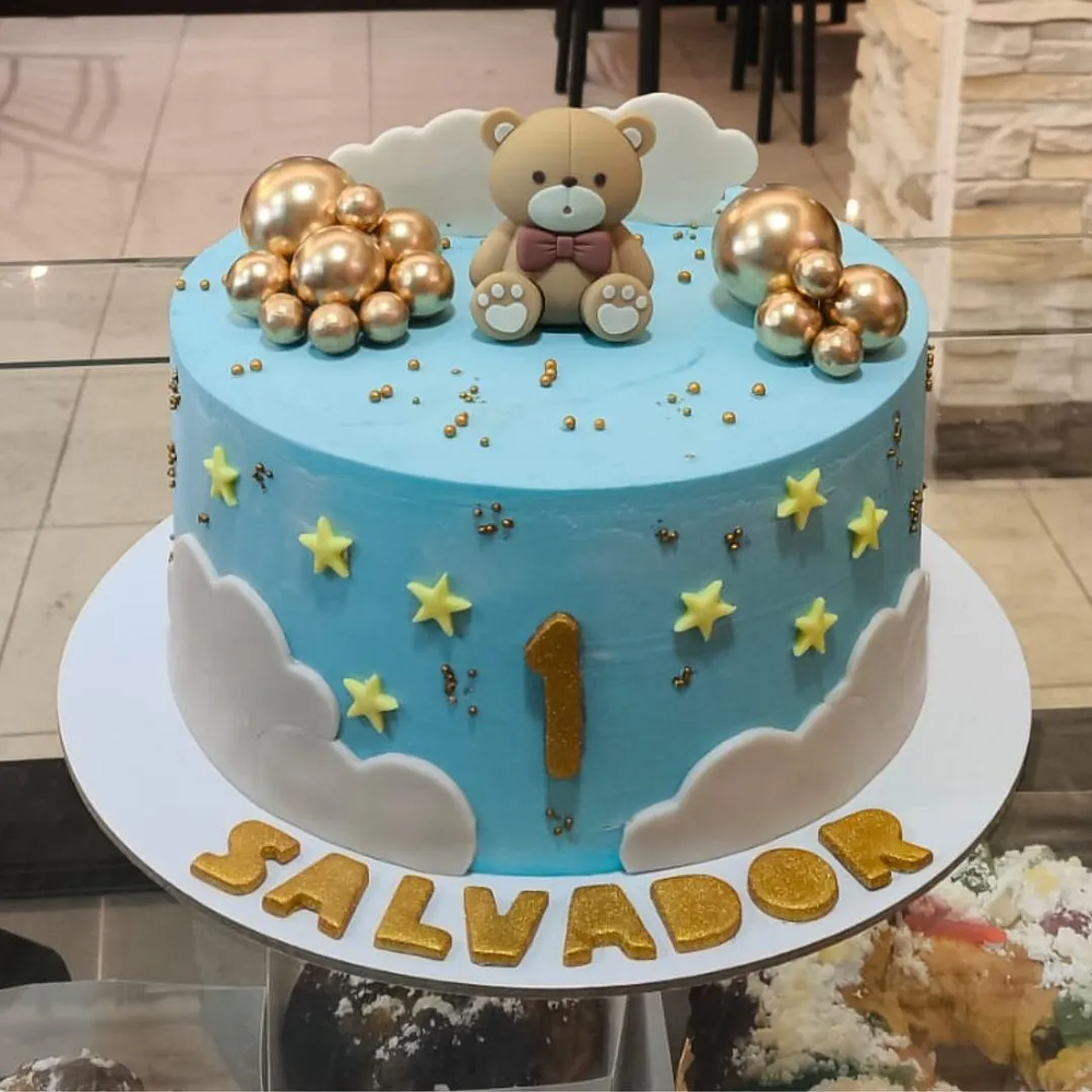Bolo Um Ano Menino